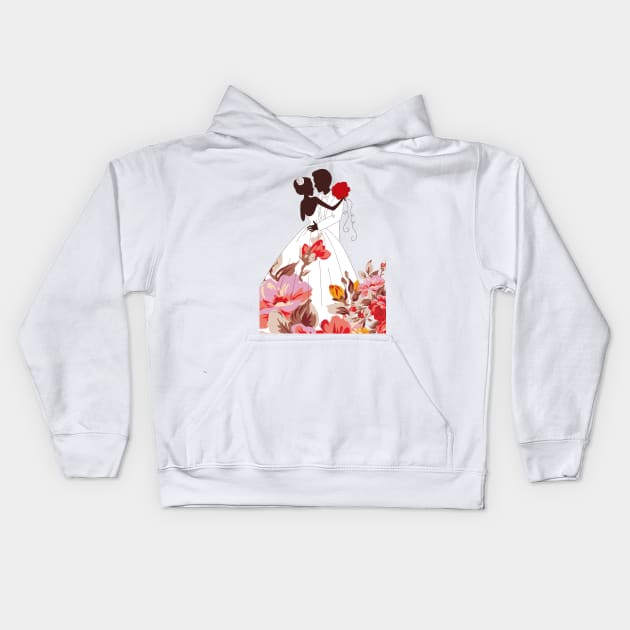 Bestest Friends Ever Kids Hoodie by designsbycreation